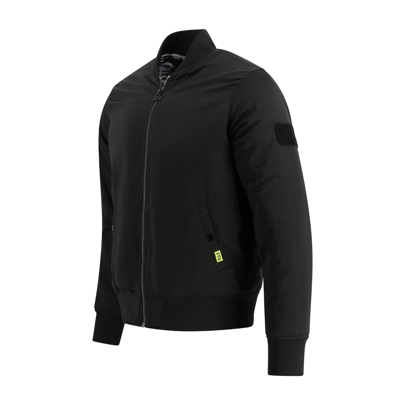 black ford rtr zip up jacket