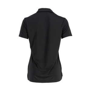 back of ford racing black polo shirt