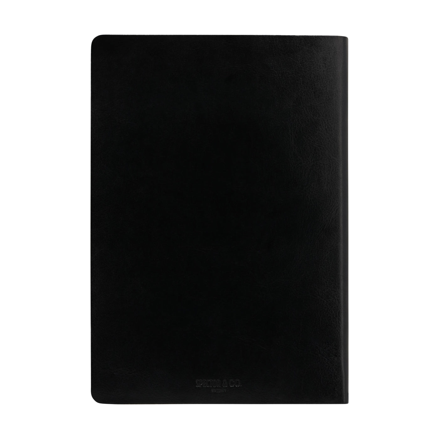 Back of a black Mustang notebook