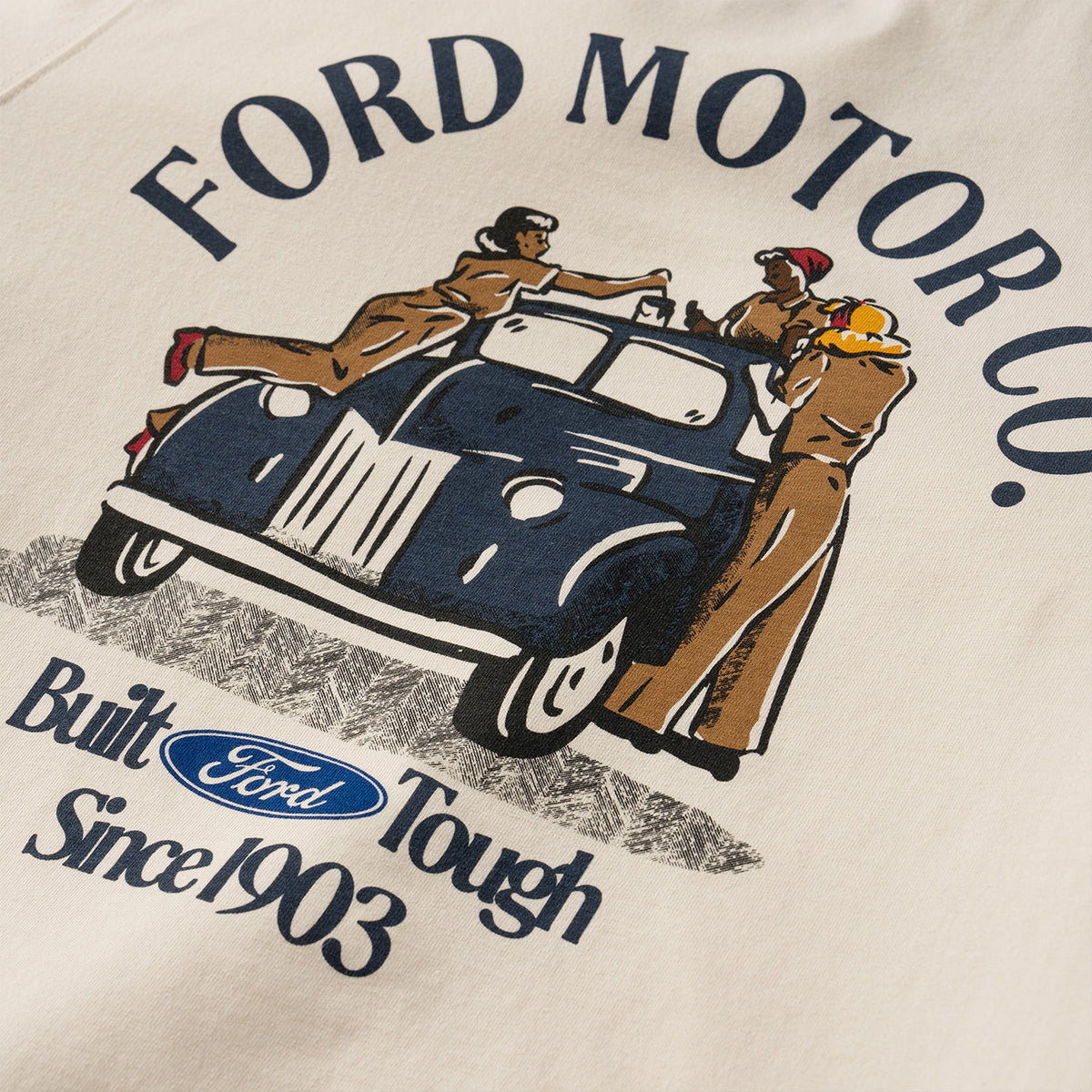 Ford x Carhartt Womens Relaxed Pocket T-Shirt