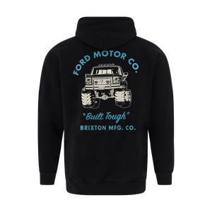 Black hoodie with Ford Motor Co. graphic on the back