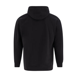 Black hoodie on a white background