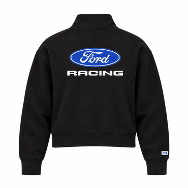 ford racing women's black sweatshirt