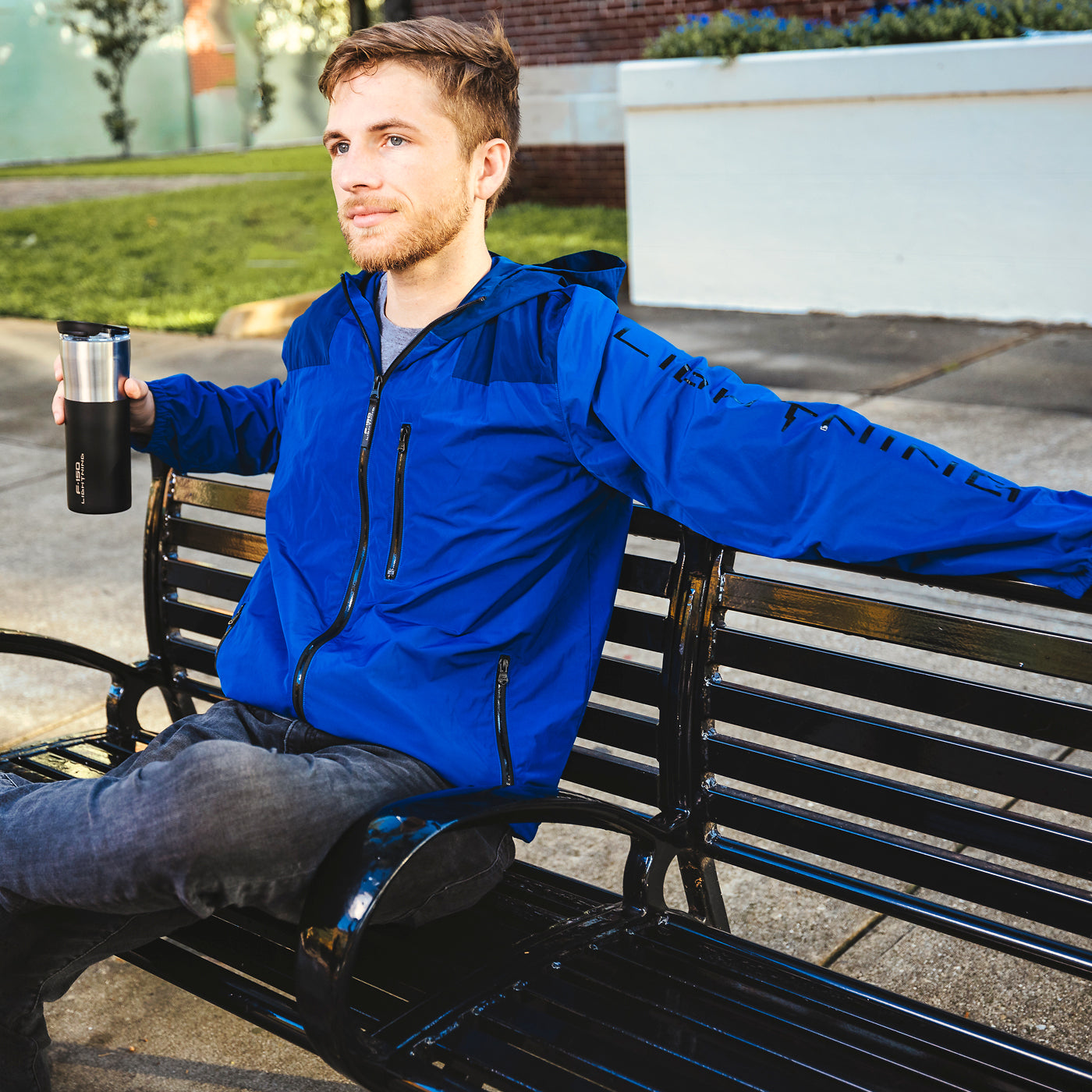 Ford Lightning Reflective Hooded Men's Jacket - Lifestyle