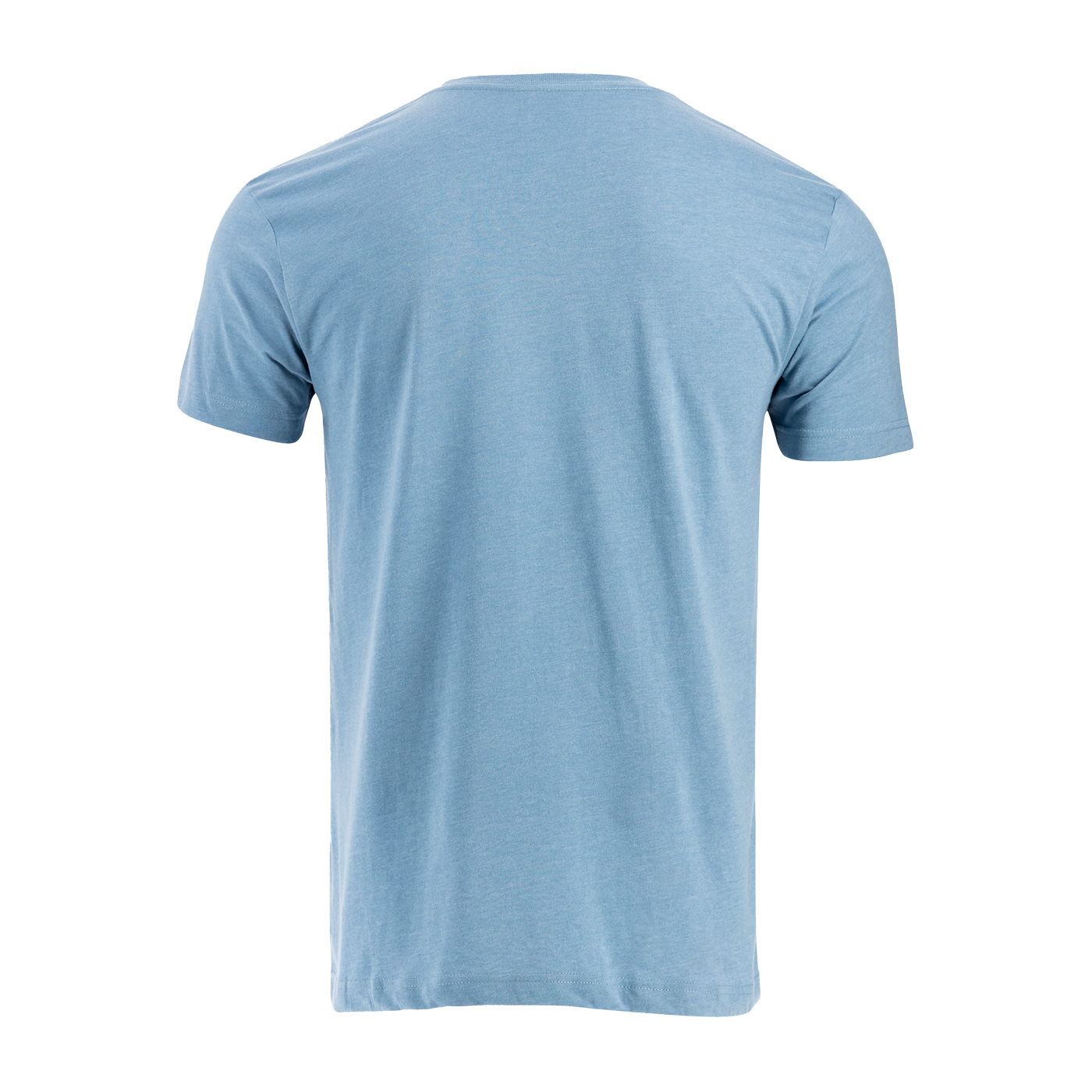 Light blue t-shirt on a white background