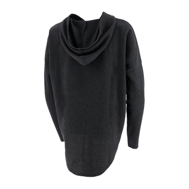 Built Ford Tough Womens Long Sleeve Thermal Henley Shirt with Hood