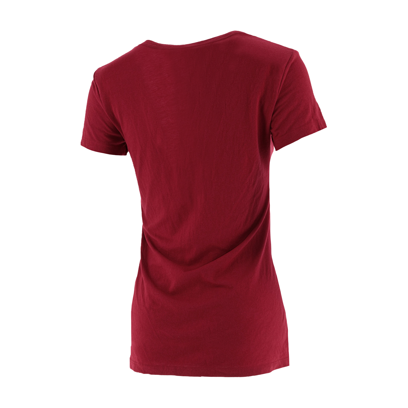 Red t-shirt on a white background