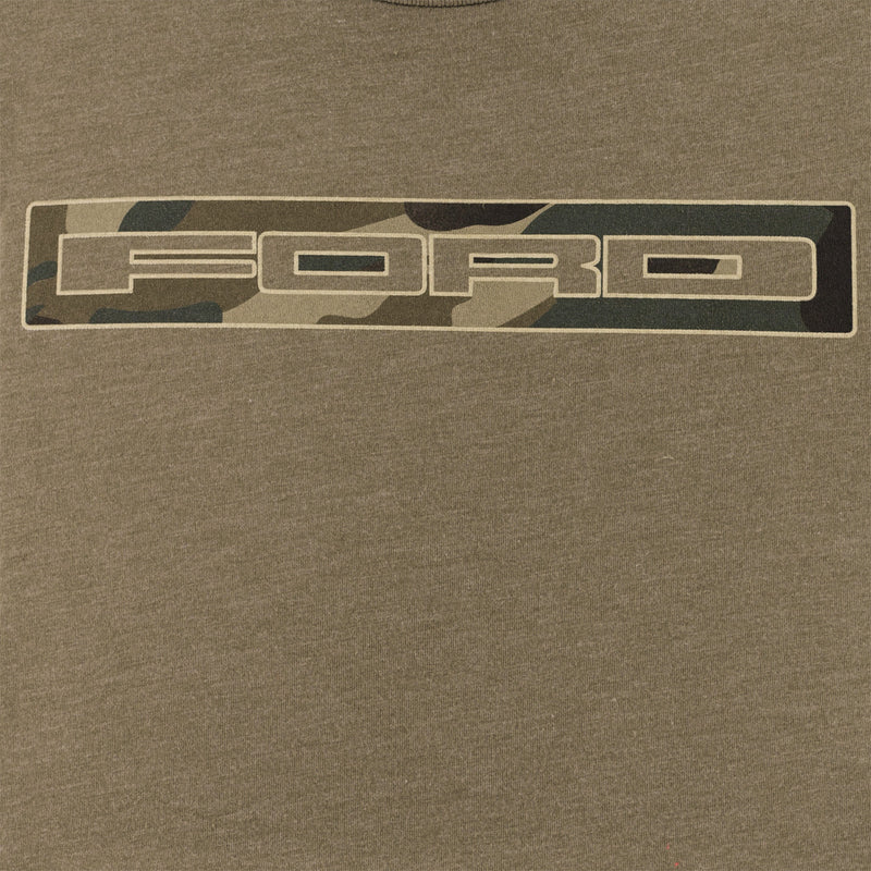Ford Trucks Men's F150 Camo Logo T-shirt