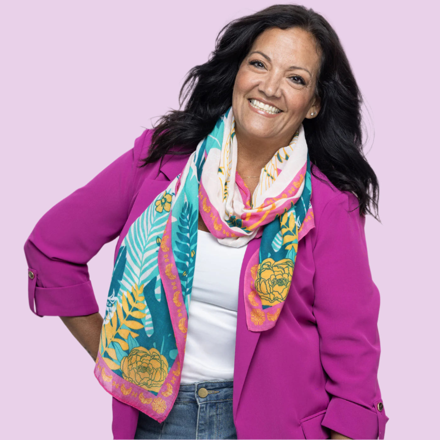 Ford Warriors in Pink Hope Takes Flight Scarf