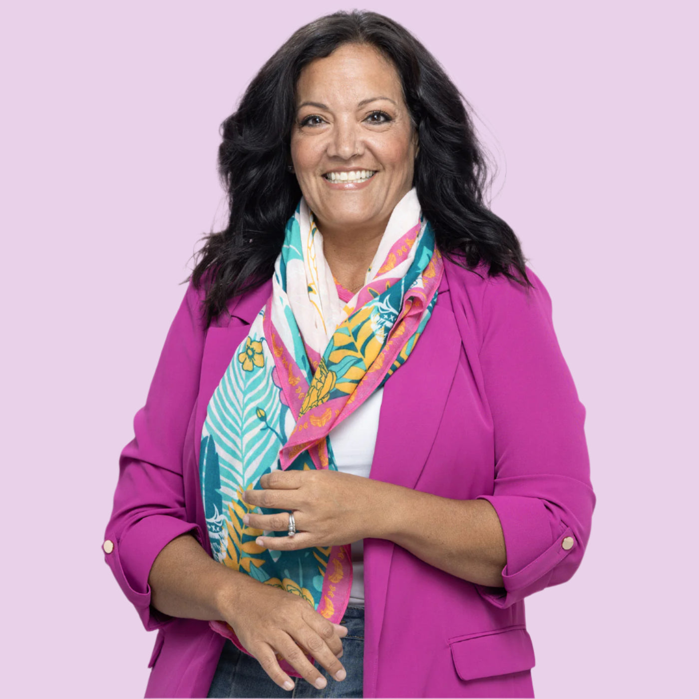 Ford Warriors in Pink Hope Takes Flight Scarf