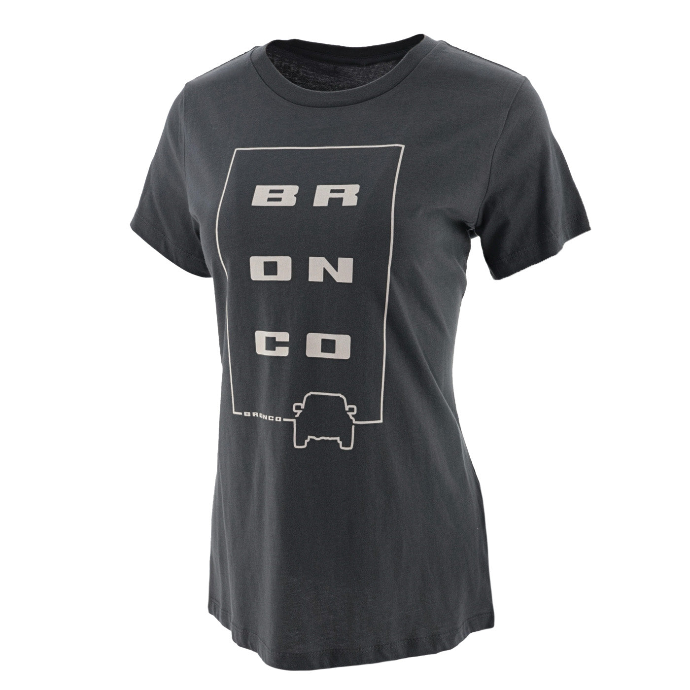 Ford Bronco Women's Relaxed Crop Top Short Sleeve T-Shirt