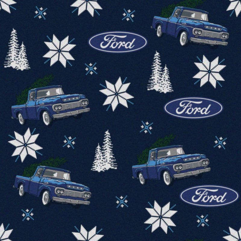 Ford Logo Holiday Lounge Pants - Close Up