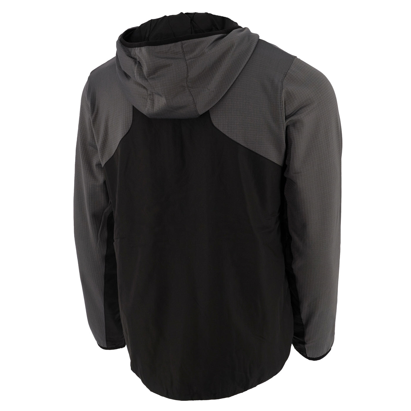 Ford Trucks Ranger Men's 1/2 Zip Hooded Grid Fleece - Back View