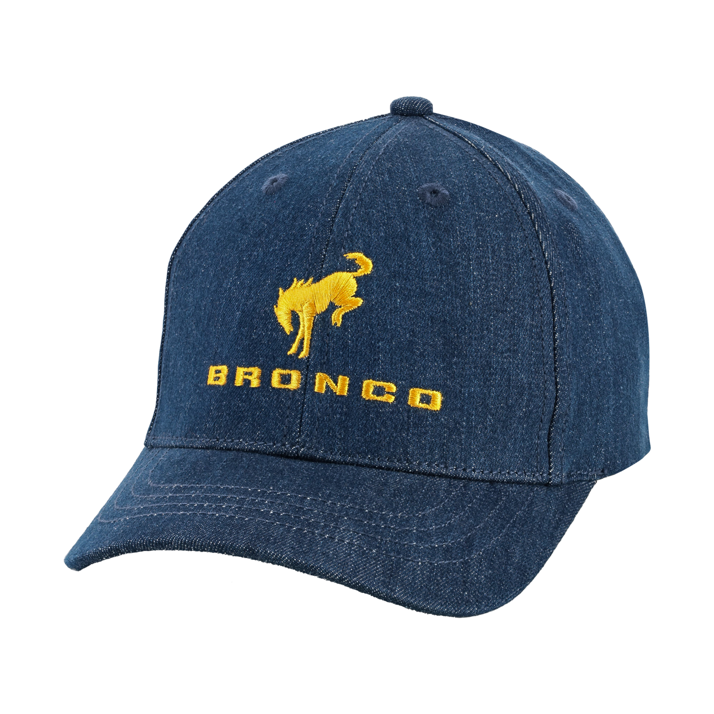 Ford Bronco Navy Blue Hook & Loop Youth Hat