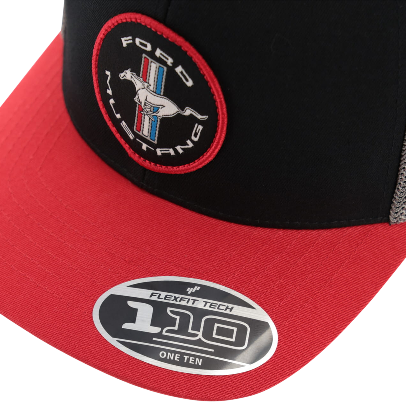 Ford Mustang Tribar Mesh FLEXFIT Trucker Hat