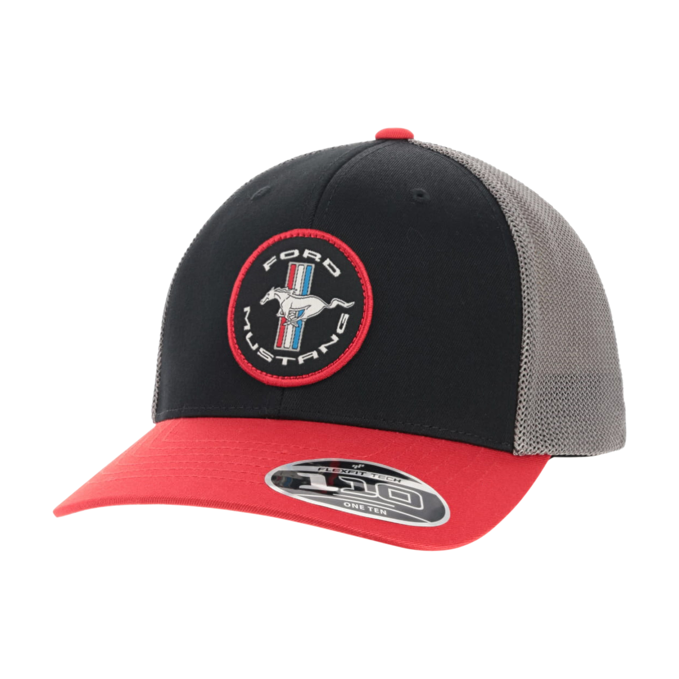 Ford Mustang Stretch Snap Trucker Hat Official Ford Merchandise