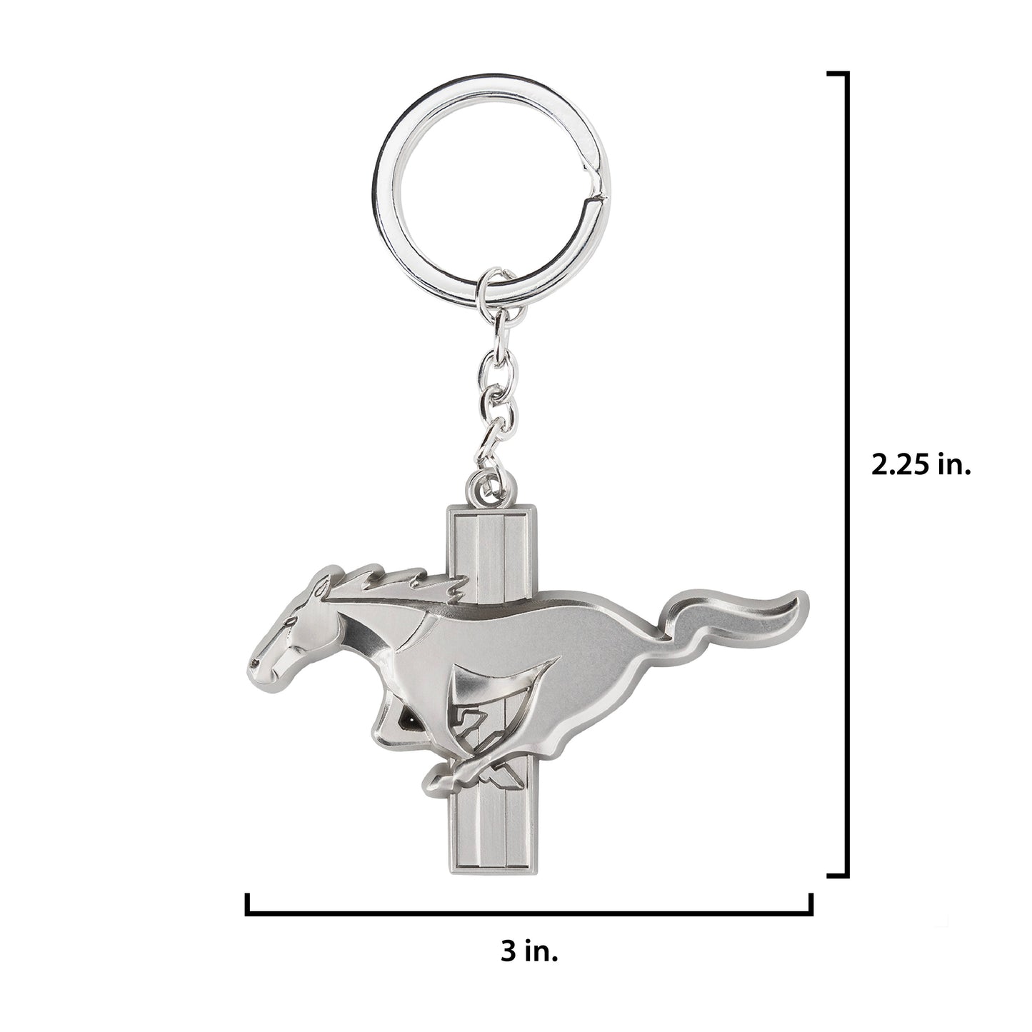 Ford Mustang Dark Horse Pony Keychain