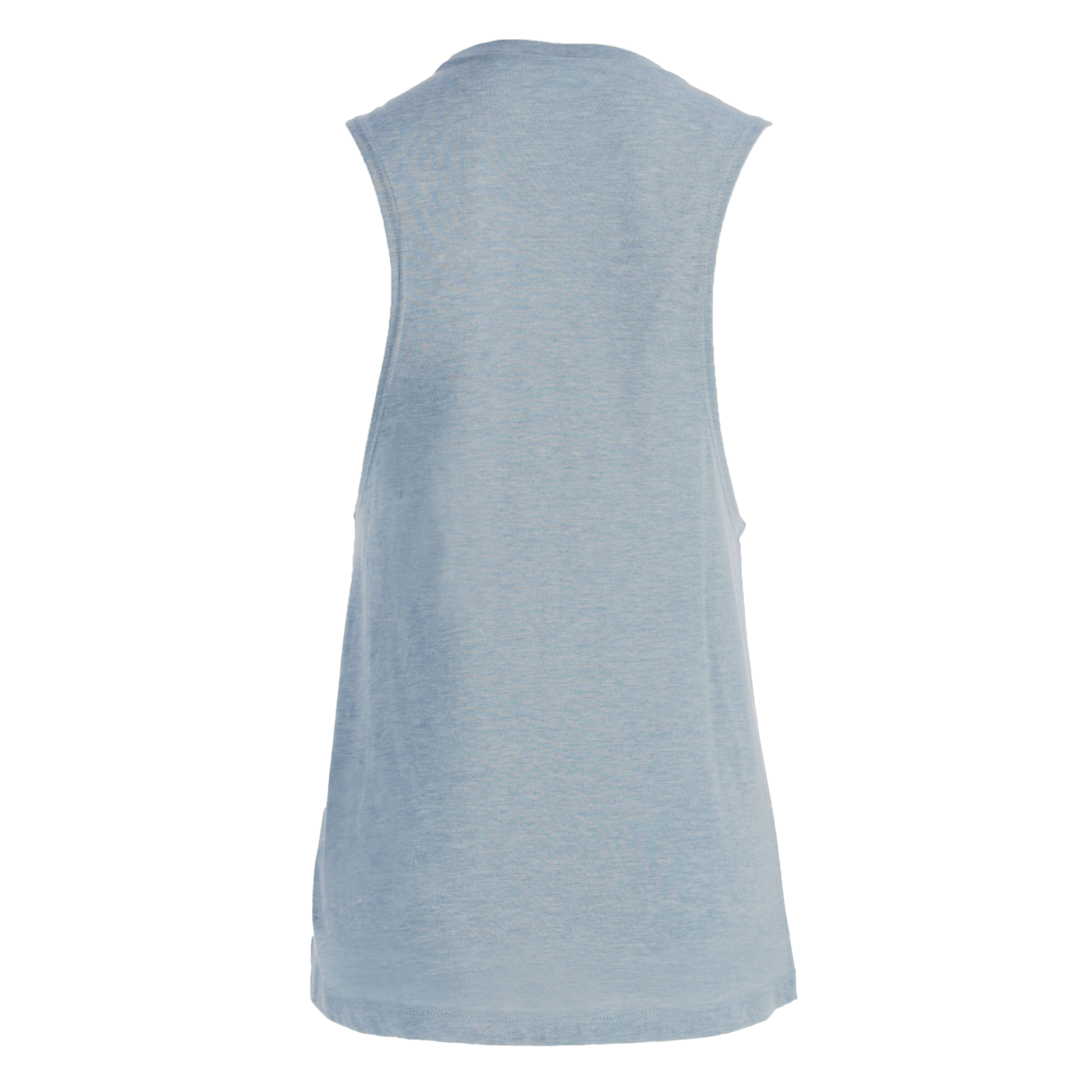Ford Script Logo Light Blue Womens Razor Back T-Shirt