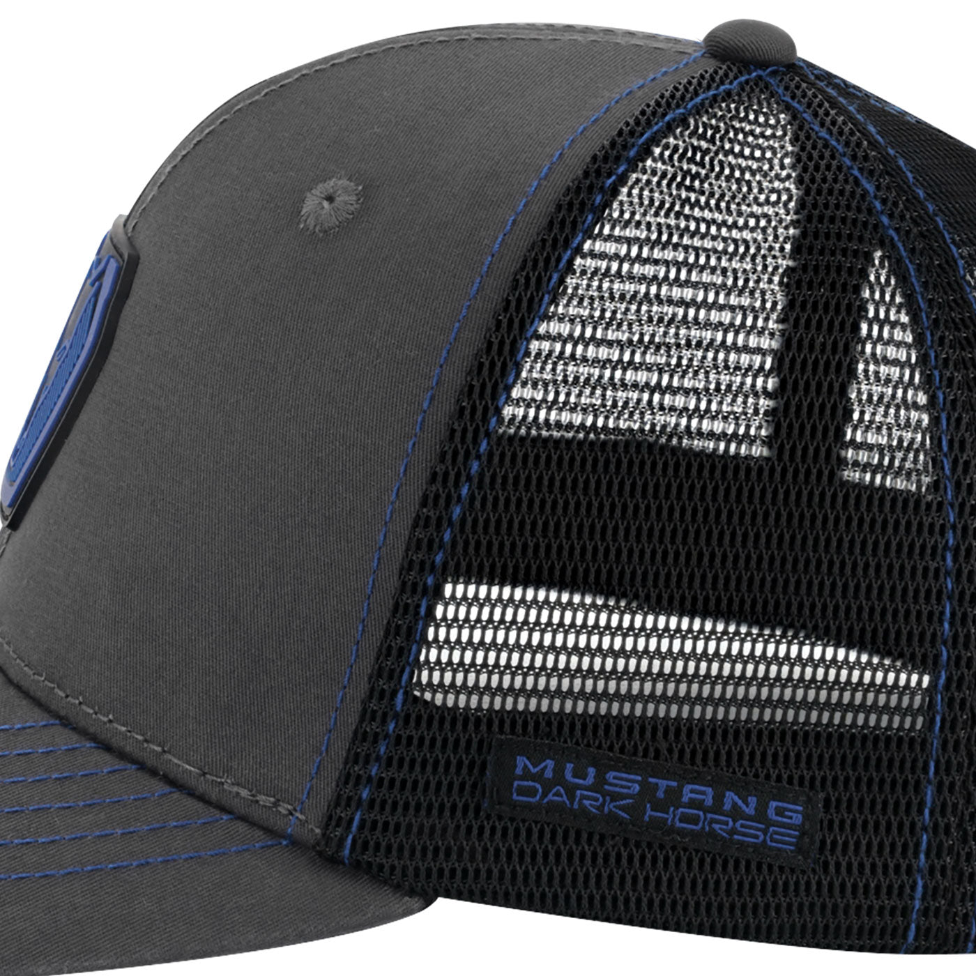 Ford Mustang Dark Horse Mesh Flex Fit Snap Back Hat