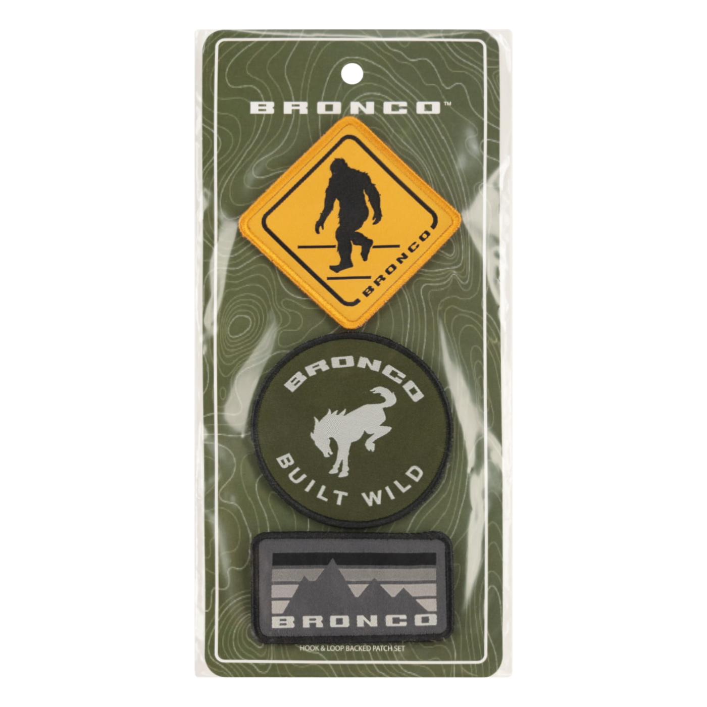Ford Bronco 3pc Patch Set