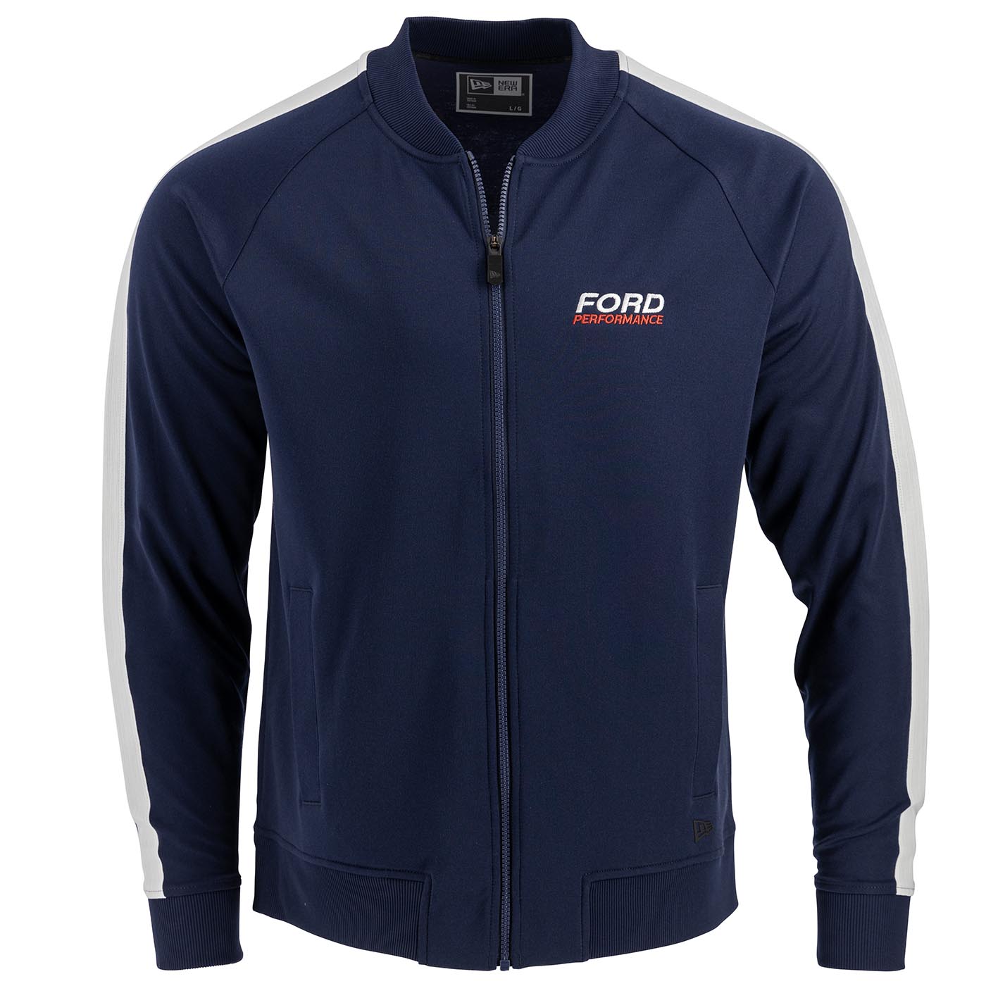 Ford Performance Mens Navy Blue Zip Up Track Jacket