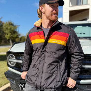 Ford Bronco Mens Free Wheeling Insulated Bomber Jacket