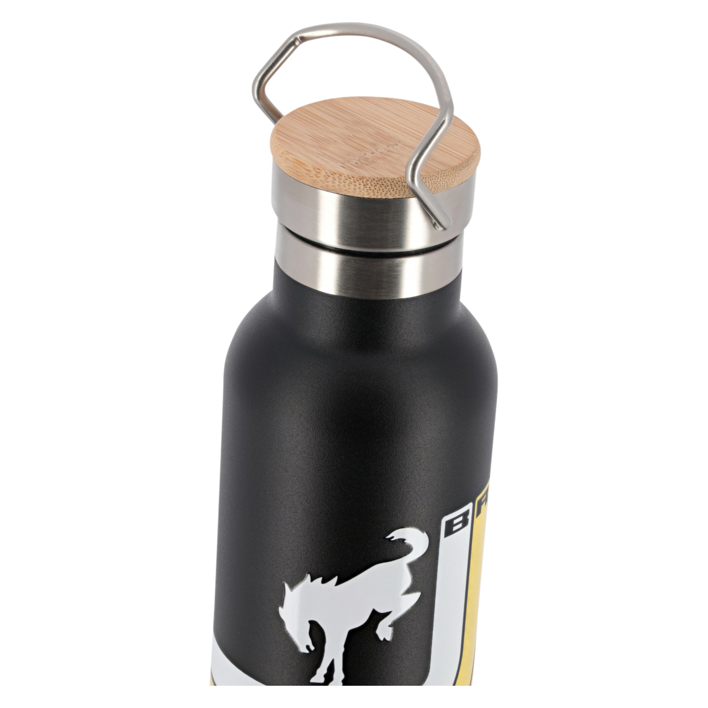 Ford Bronco Free Wheeling 18oz Striped Stainless Steel Water Bottle