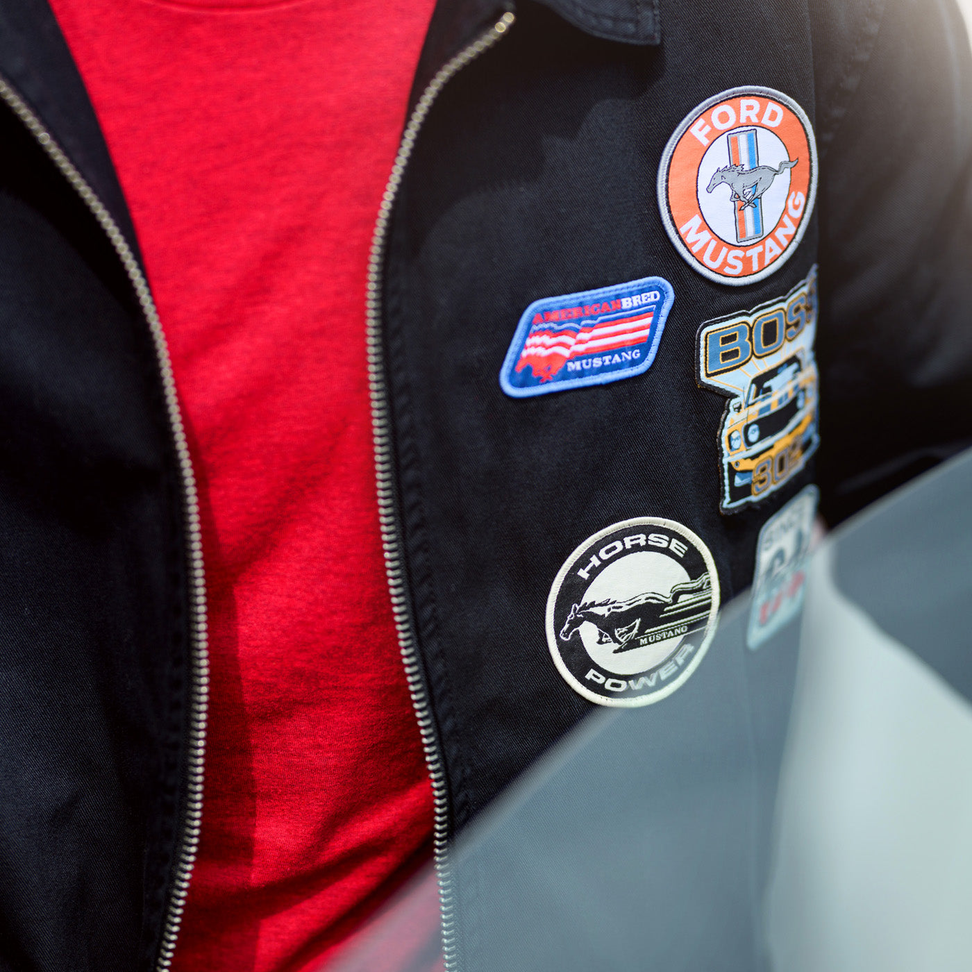Ford Mustang 1964 Patches Bomber Jacket