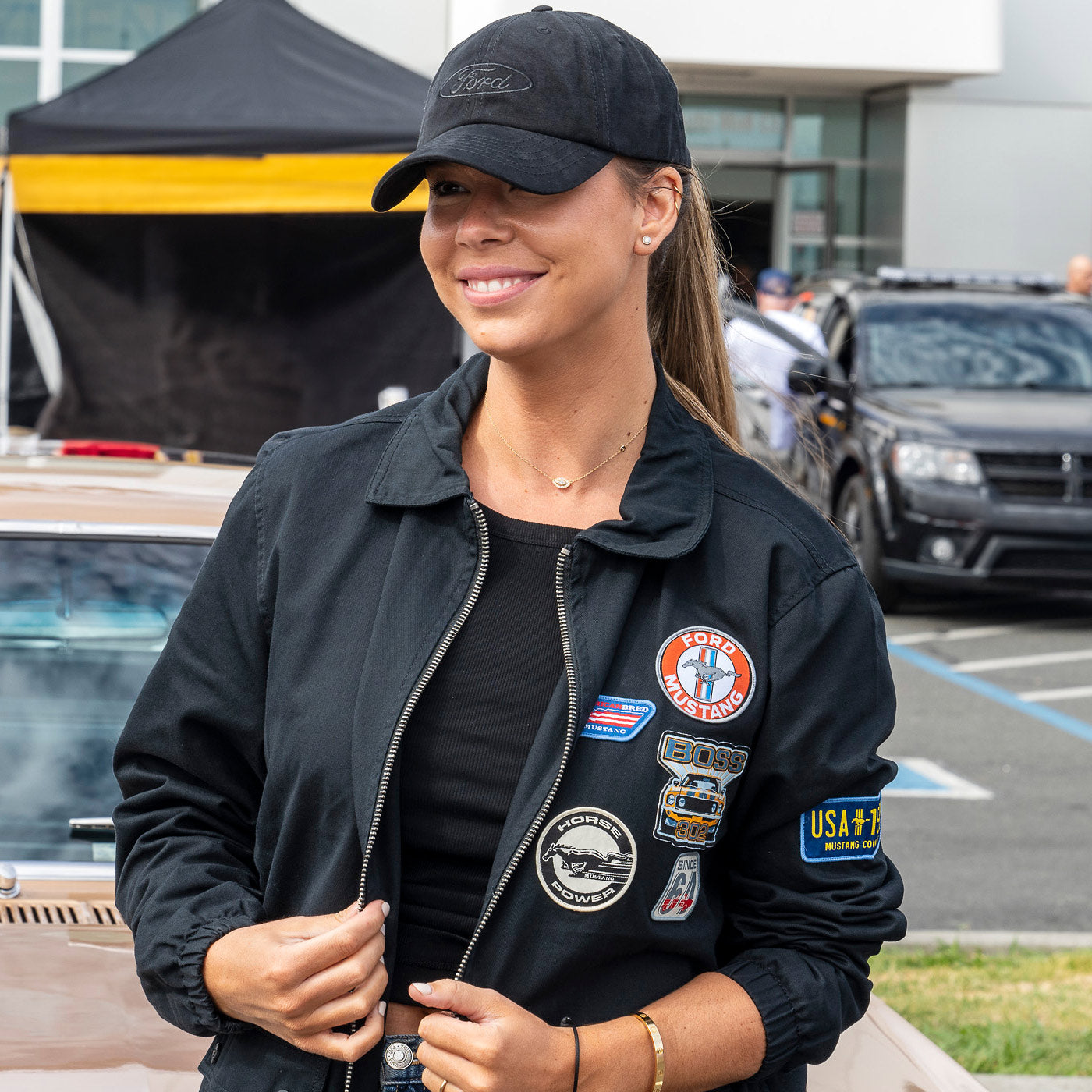 Ford Mustang 1964 Patches Bomber Jacket