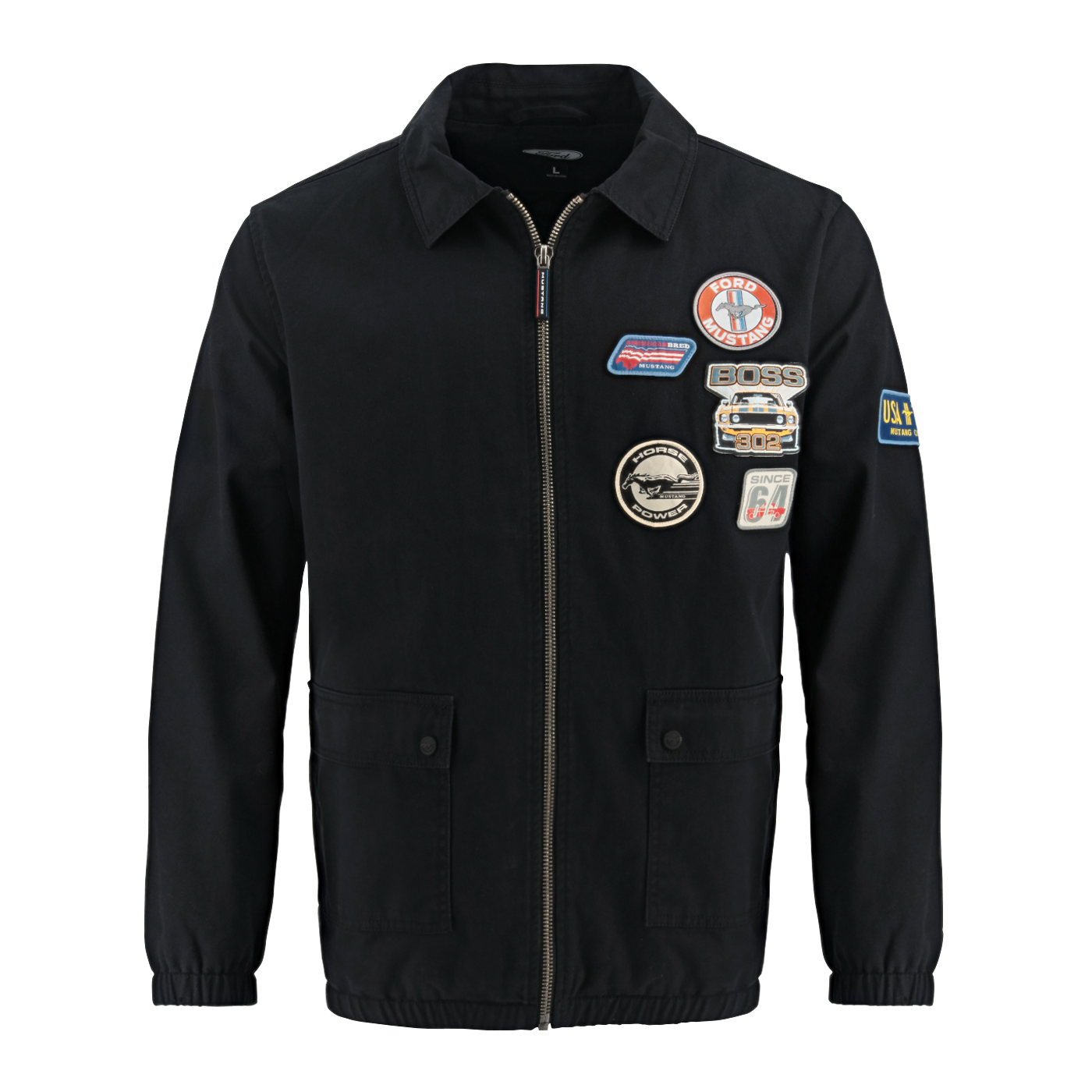 Ford Mustang 1964 Patches Bomber Jacket