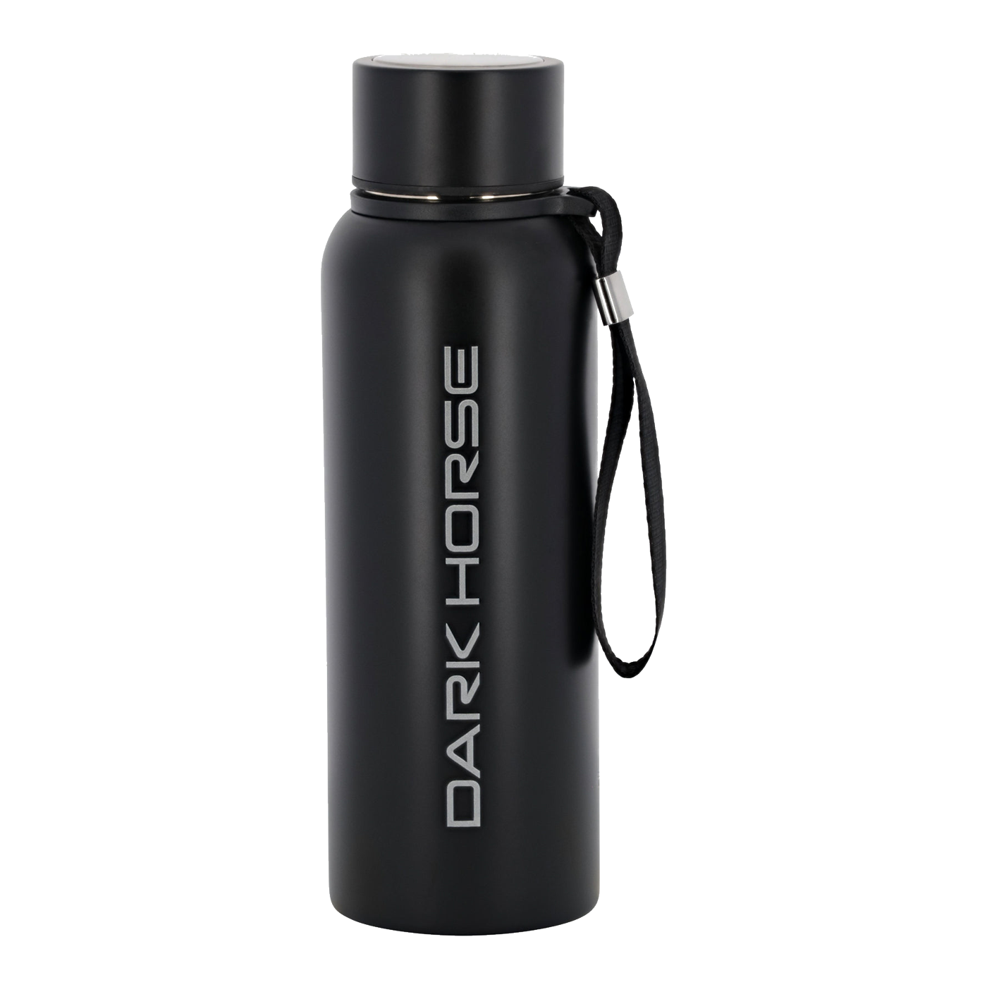 Ford Mustang Dark Horse 17oz Black Stainless Steel Water Bottle
