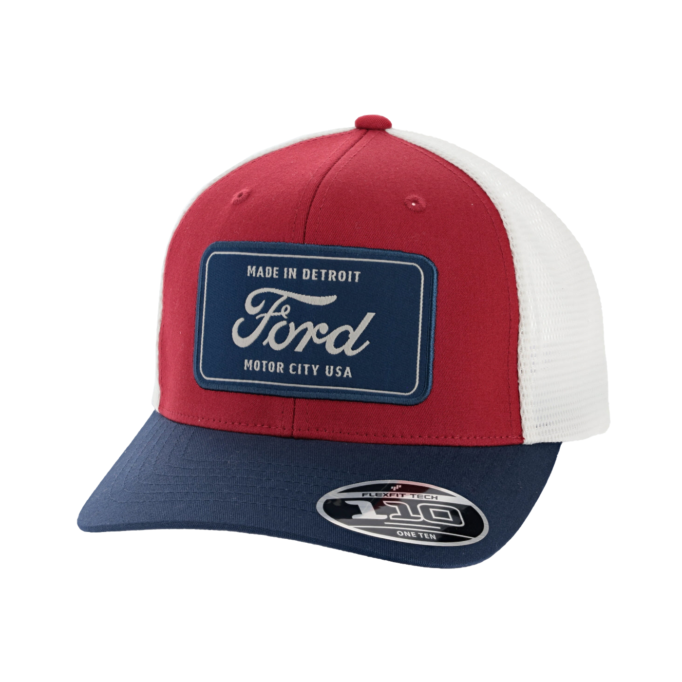 Ford Logo Ford Hats Flexfit FOX PERFORMANCE BLACK FLEX FIT S/M L