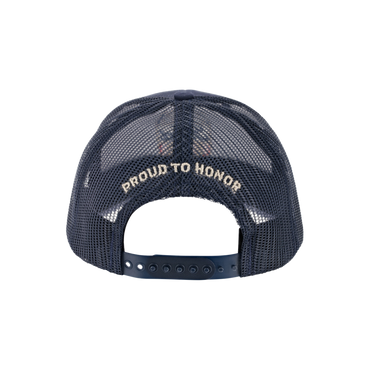 Ford Proud To Honor Mens Americana Patch Trucker Hat