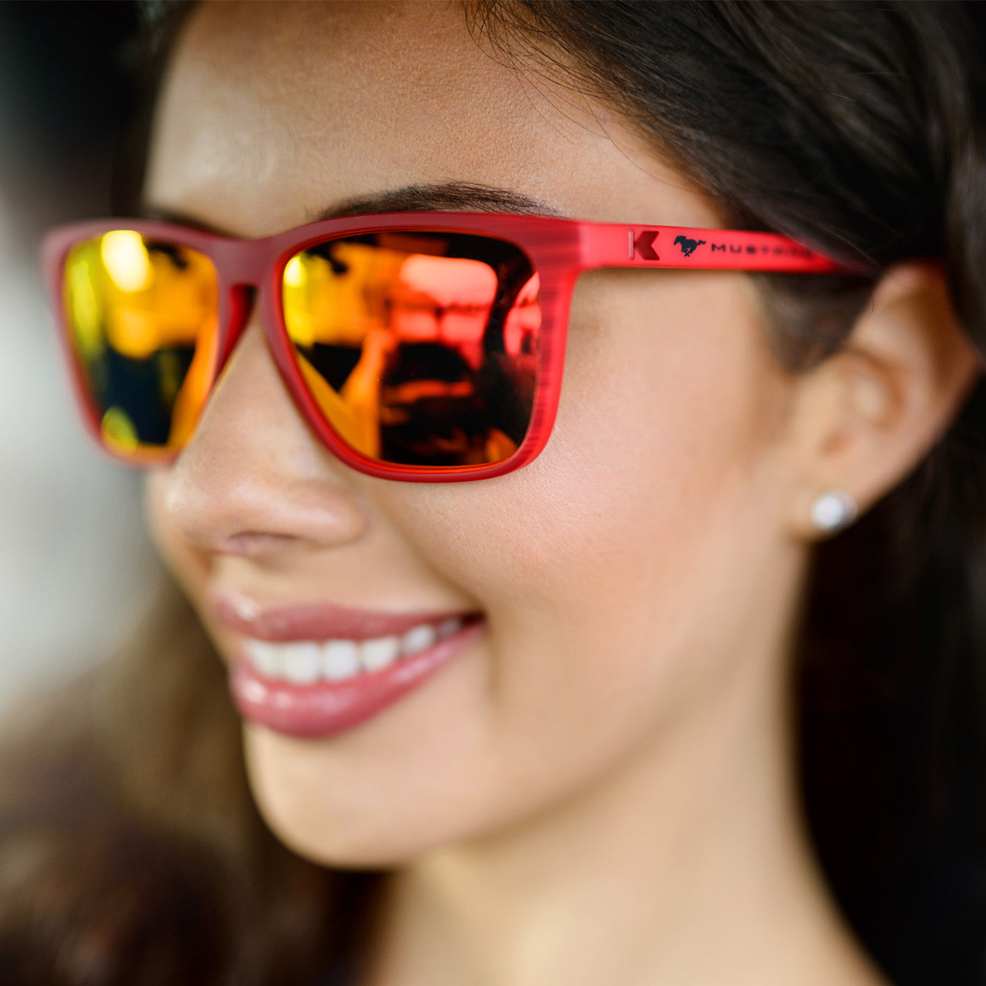 Ford Mustang Fast Lanes Sport Knockaround Sunglasses