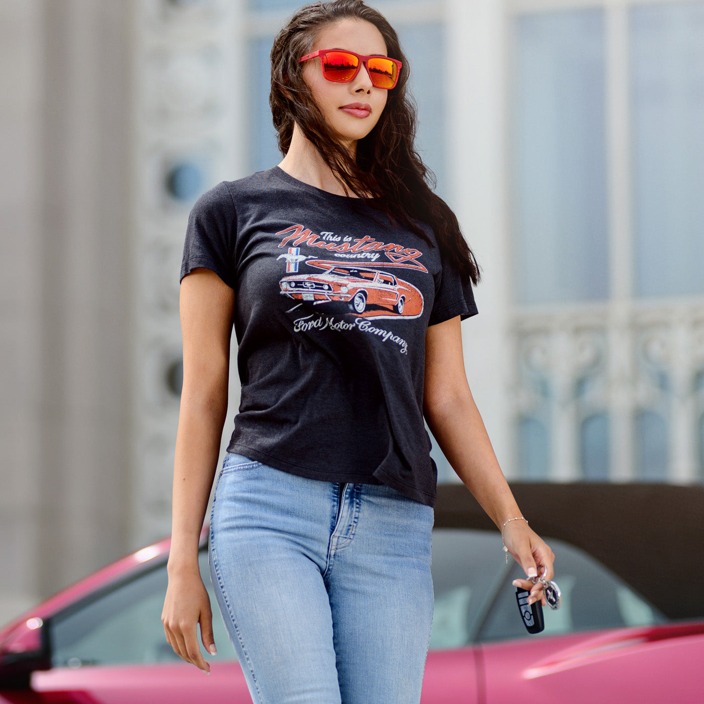 Ford Mustang Fast Lanes Sport Knockaround Sunglasses