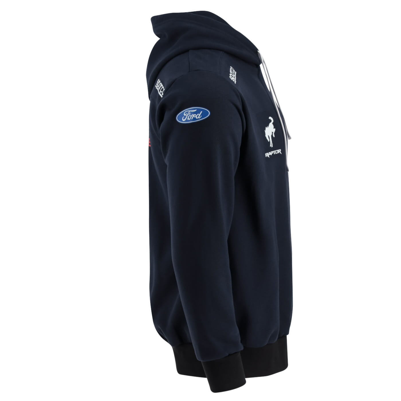 Ford Performance Sparco Mens Navy Blue Hoodie