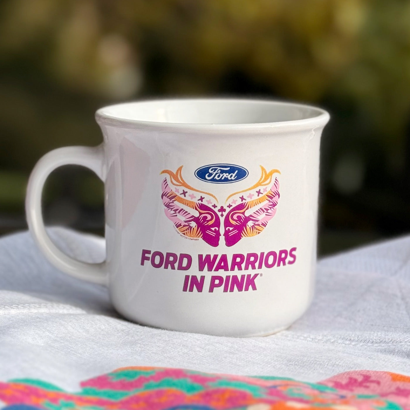 Ford Warriors in Pink 14oz Ceramic Mug