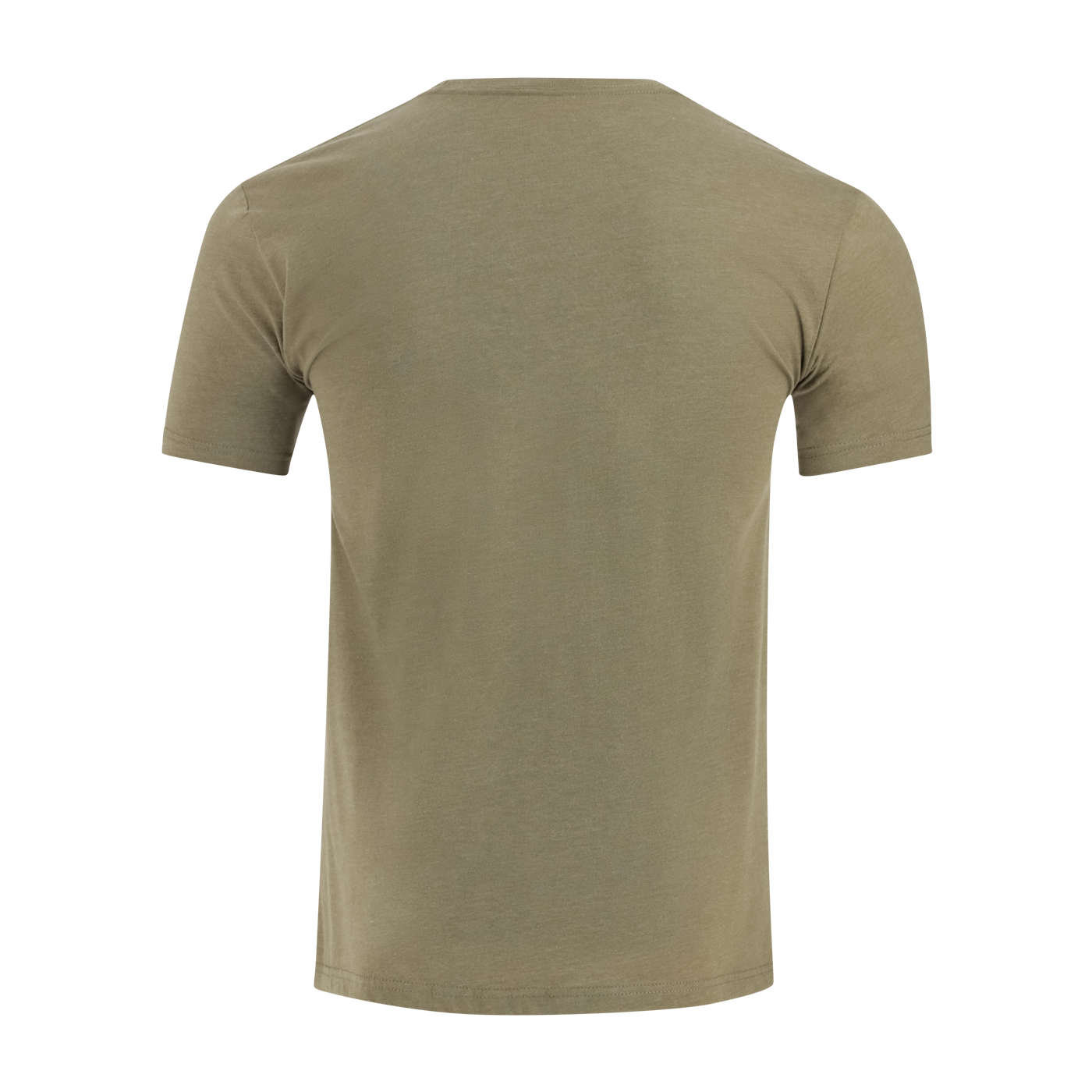 Green t-shirt on a white background