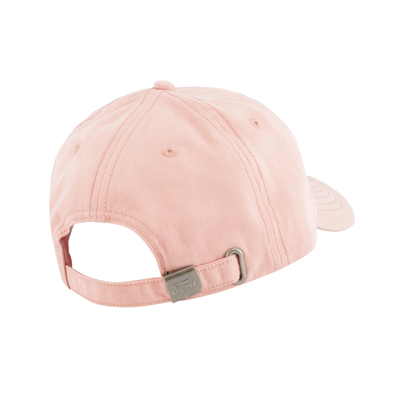 Pink baseball cap on a white background