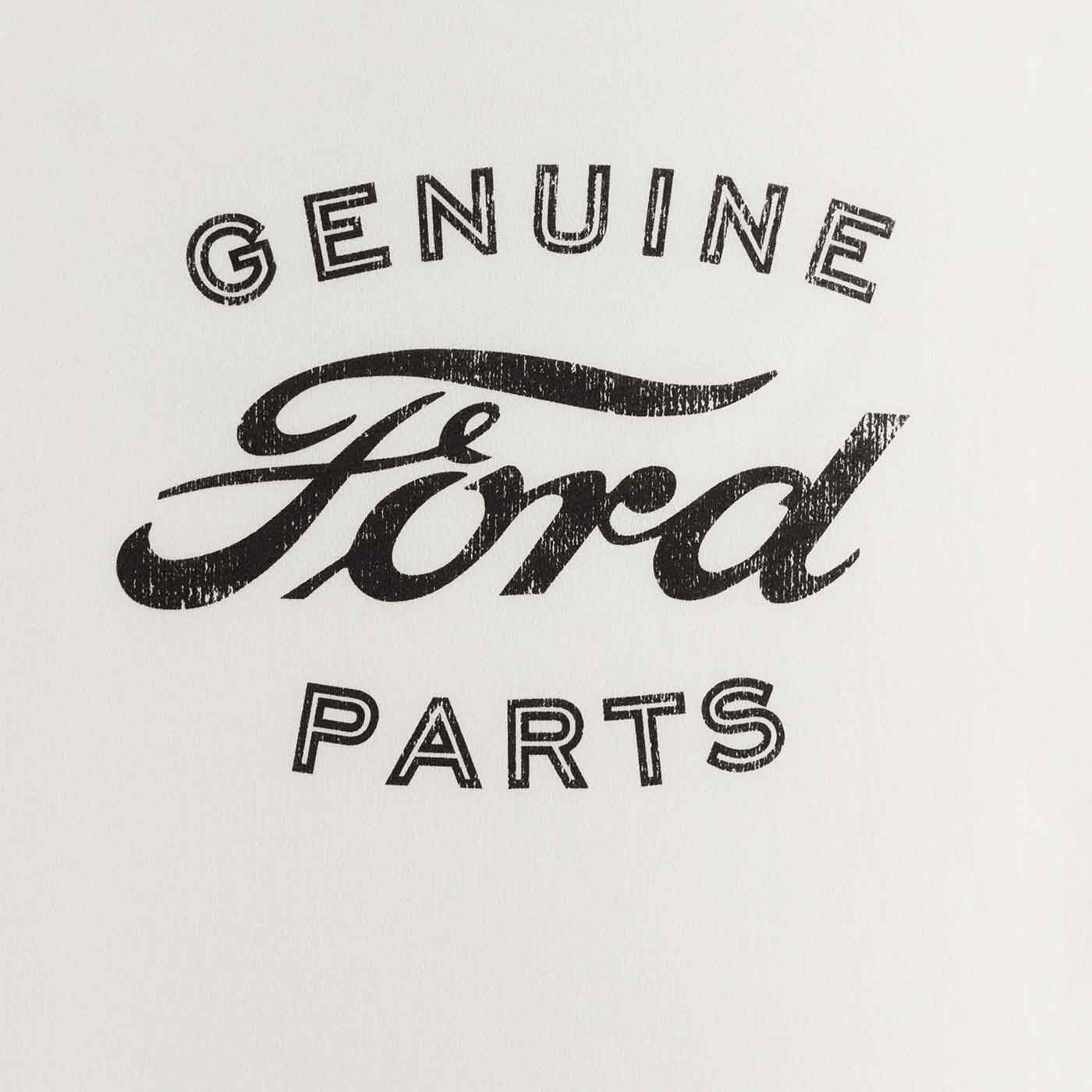 Genuine Ford Parts logo in black on a white background