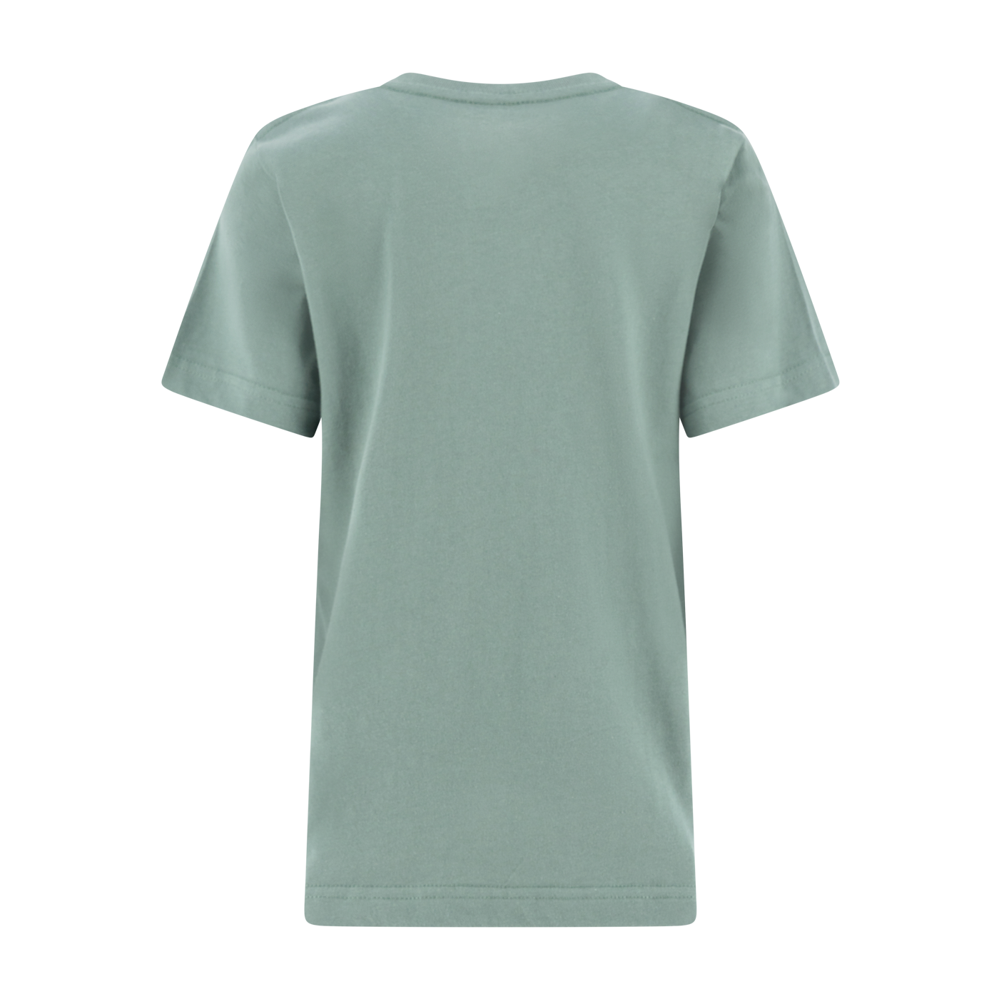 Light green t-shirt on a white background