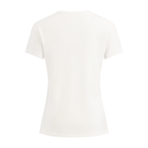 White t-shirt on a white background