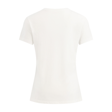 White t-shirt on a white background
