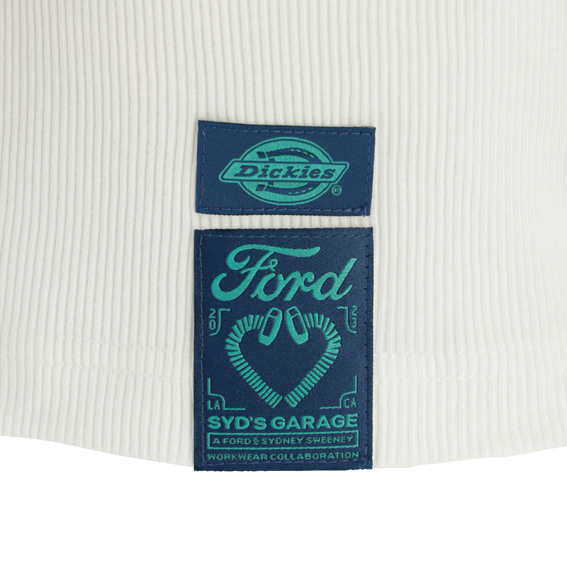 Ford x Sydney Sweeney Crop T-Shirt - Left Logo