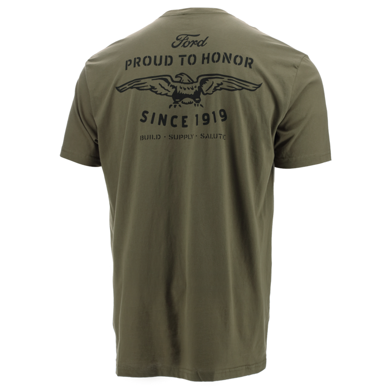 Ford Proud To Honor Since 1919 Pocket Tee