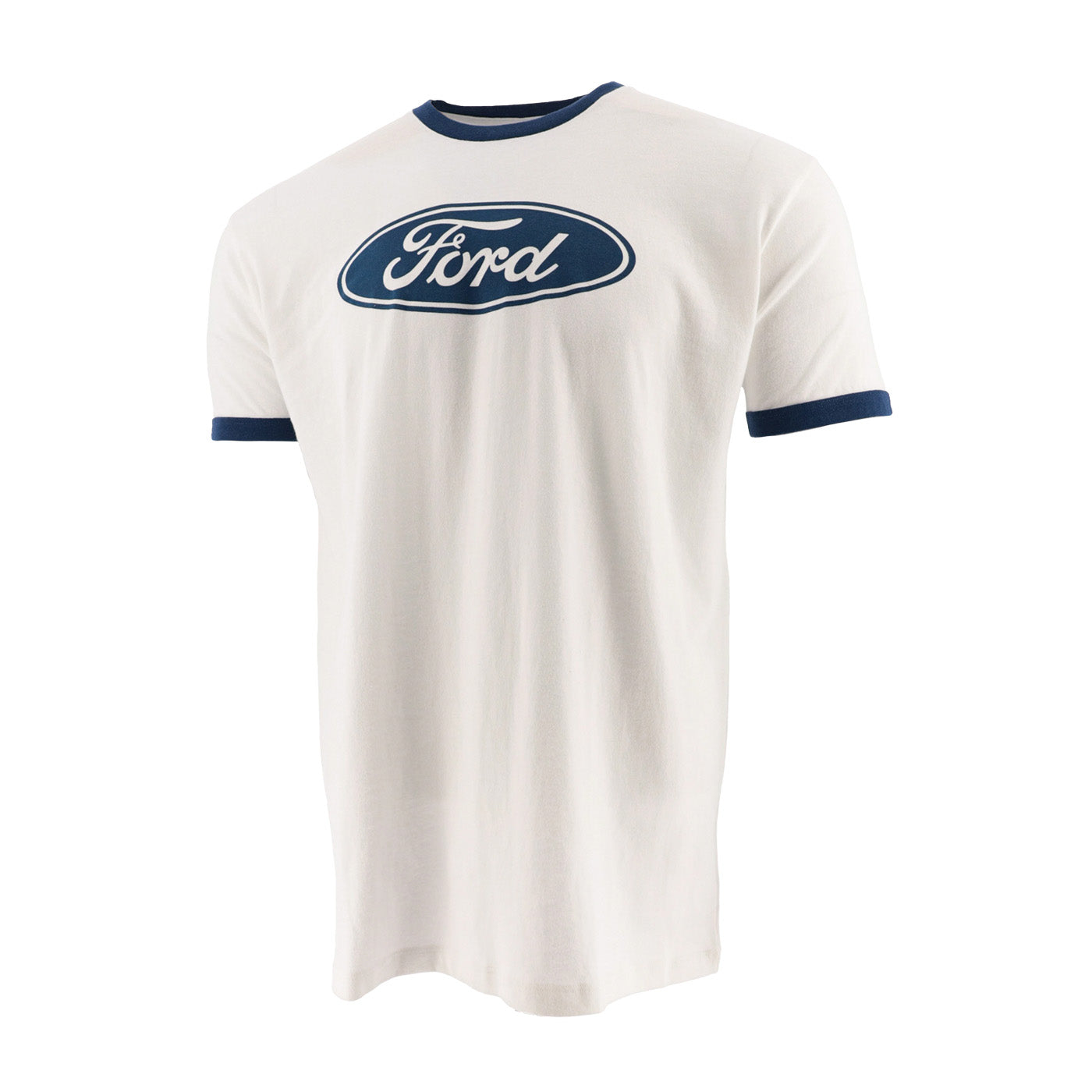 Ford Men's Oval Ringer T-Shirt- Official Ford Merchandise