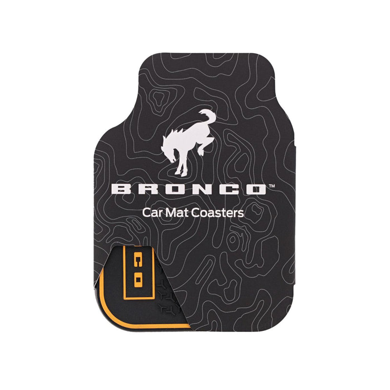 Ford Bronco Car Mat Coasters