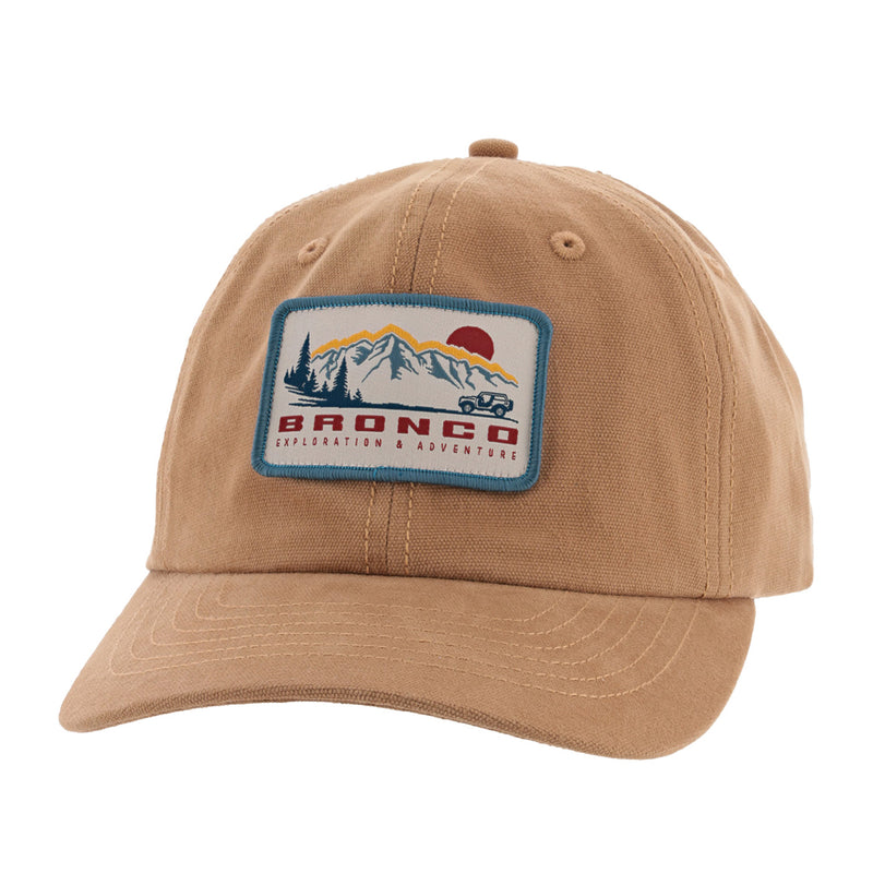 Ford Bronco Unstructured Patch Hat - Front View
