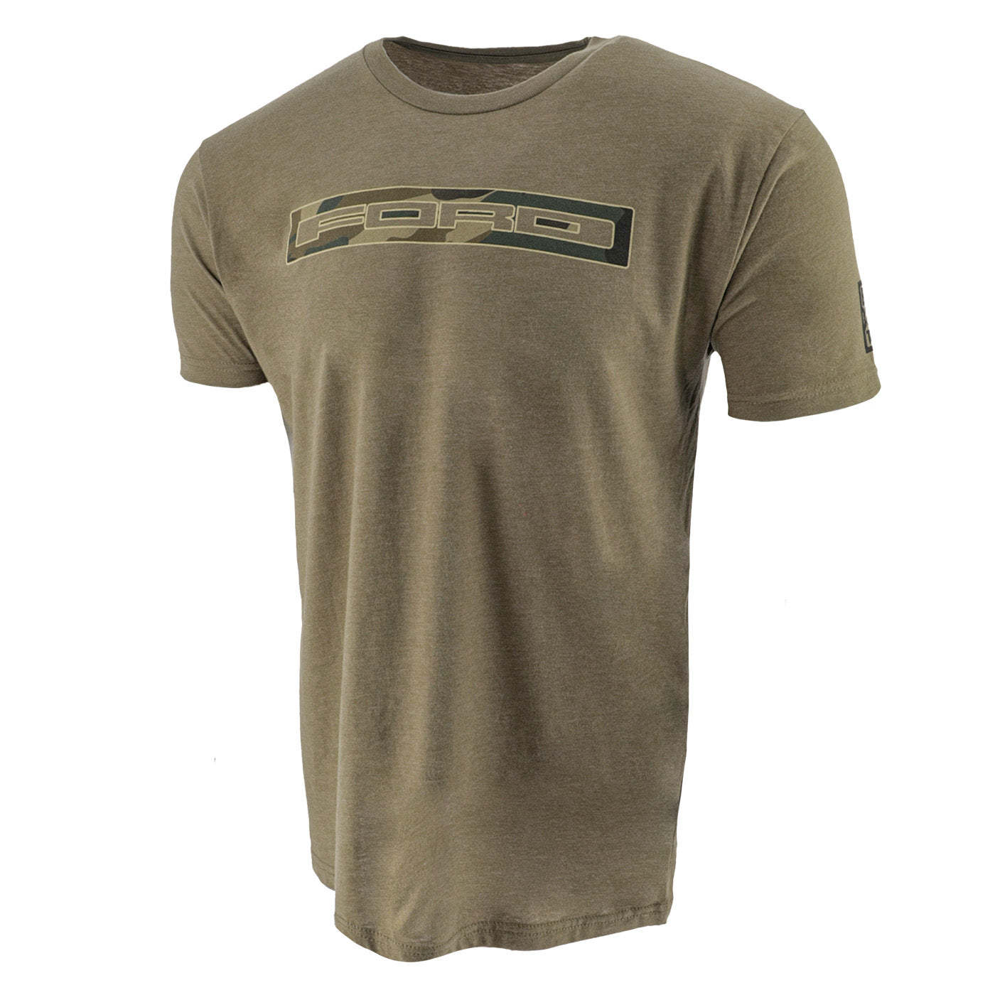 Ford Trucks Men's F150 Camo Logo T-shirt - Front View