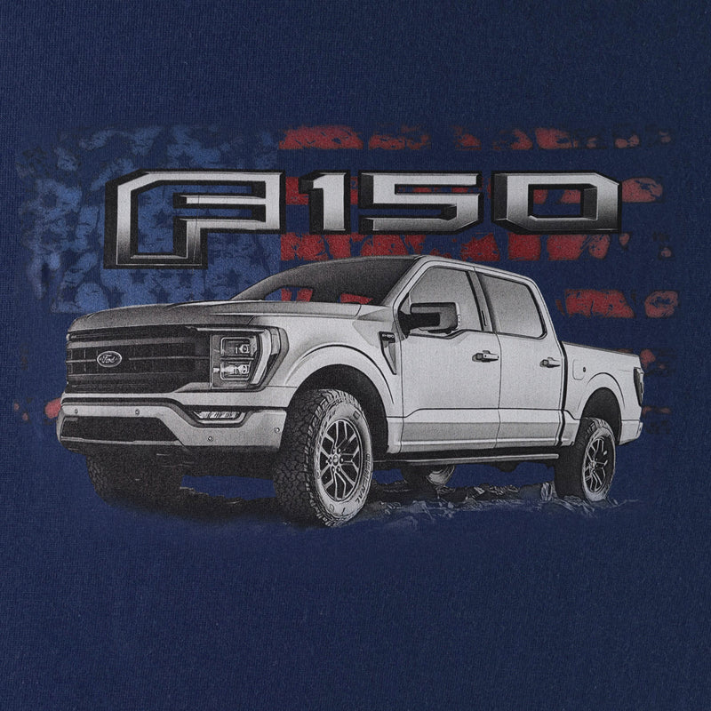 Ford Trucks Men's F-150 Graphic T-Shirt - Close Up